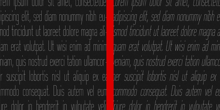 Beispiel einer Option-Schriftart #4